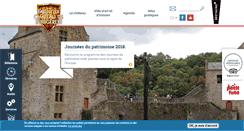 Desktop Screenshot of chateau-fougeres.com